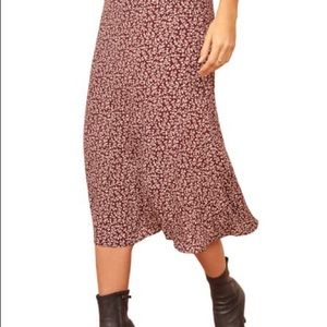 Reformation Bea Midi Skirt